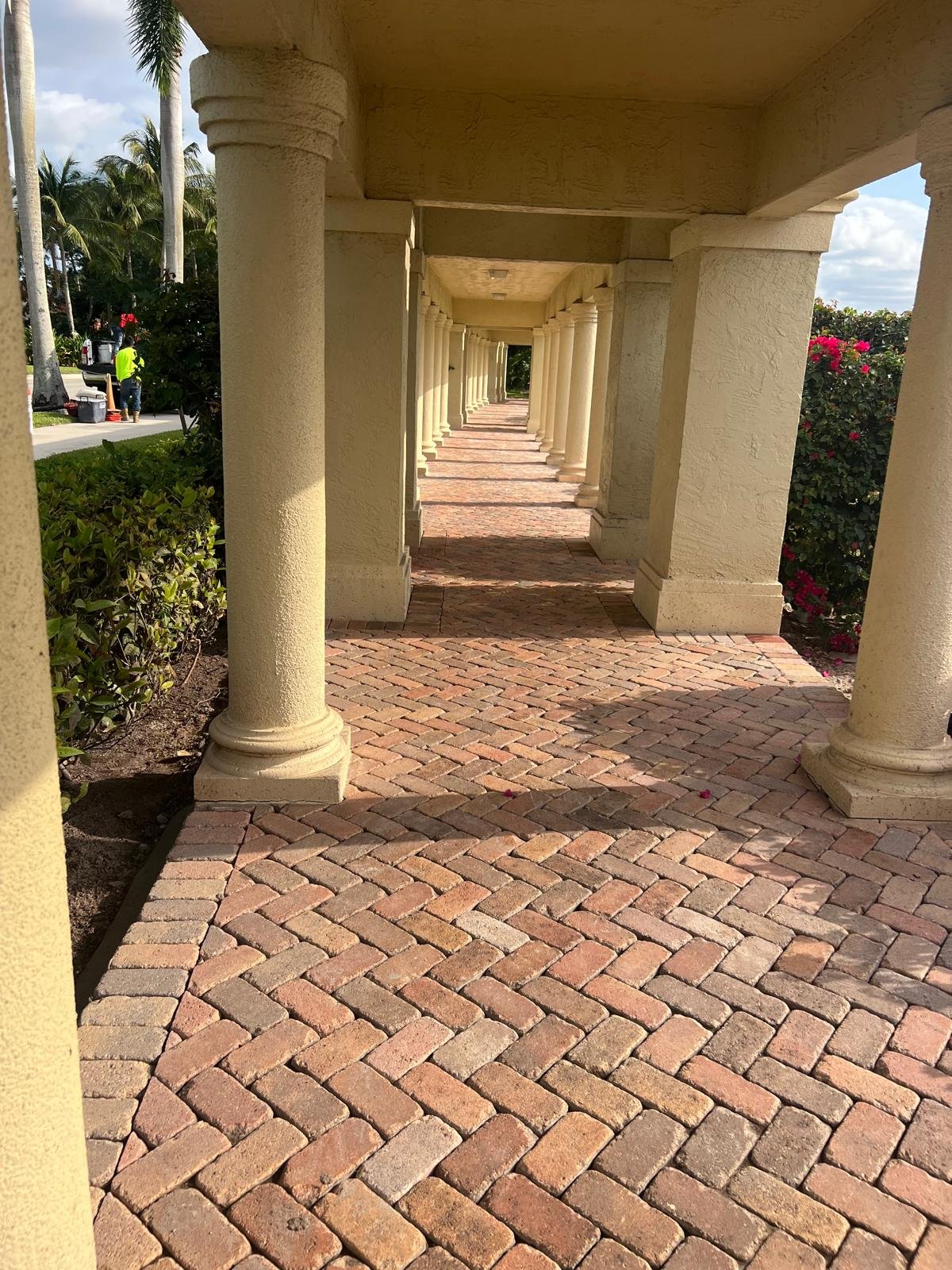 Cleaning & Sealing by Hero’s Pavers in Palm Beach County