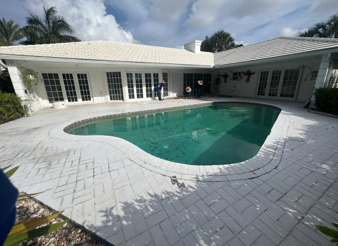 Pool Decks by Hero’s Pavers in Palm Beach County