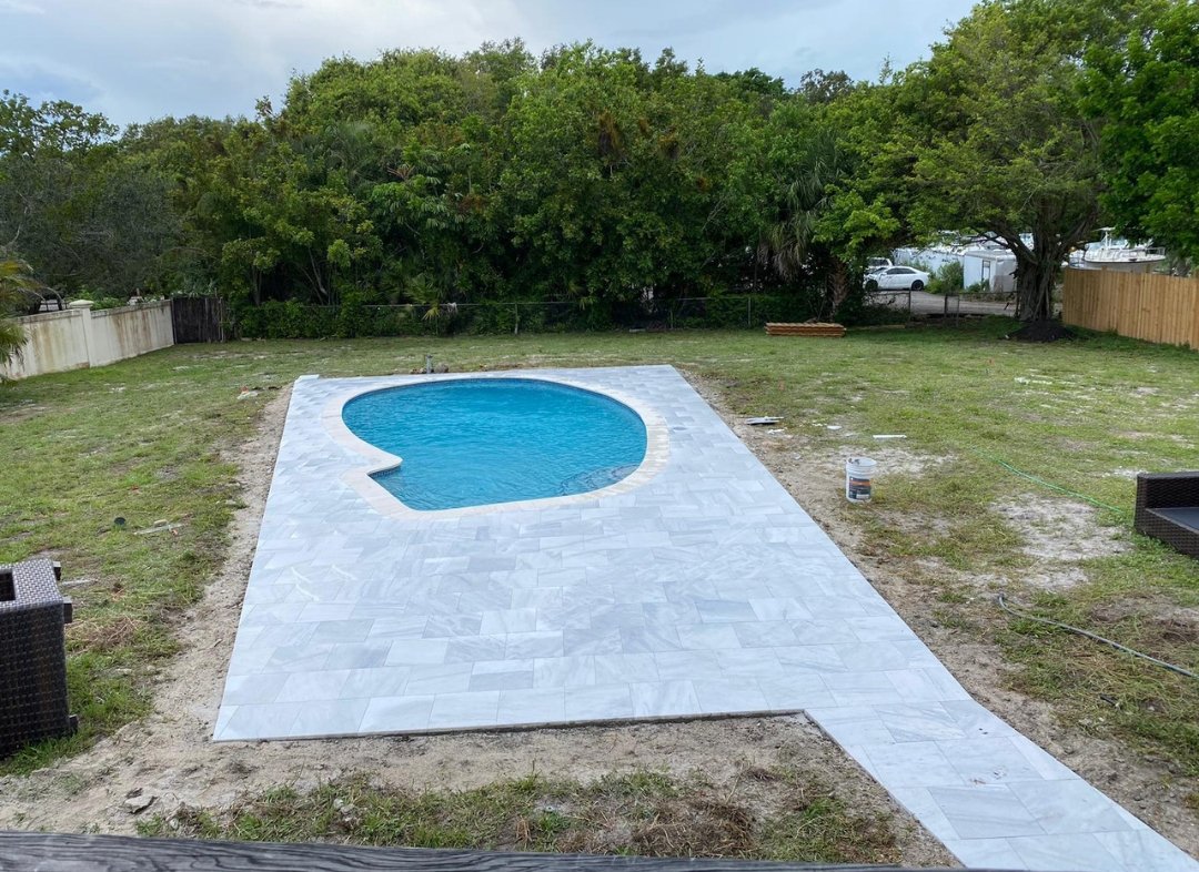 Pool Decks by Hero’s Pavers in Palm Beach County