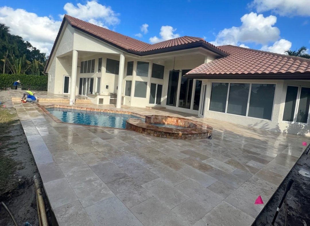 Paver Repair by Hero’s Pavers in Palm Beach County