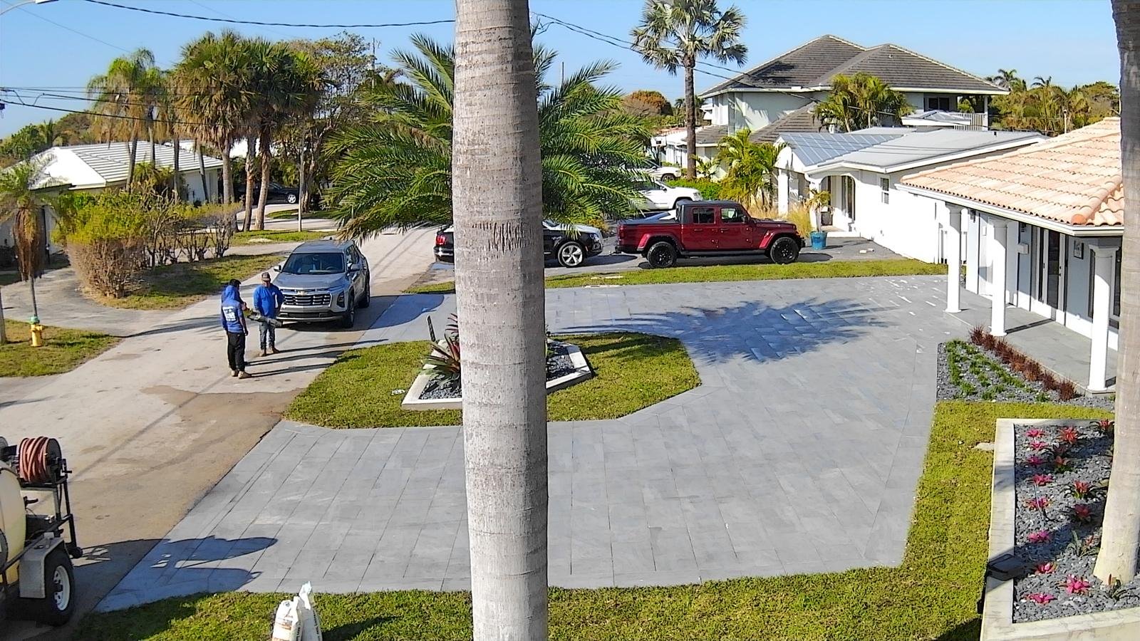 Paver job in Boynton Beach by Hero’s Pavers